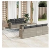 Image de Salon de Jardin avec Coussins 8 pcs, Canapés avec Pieds Réglables, Ensemble de Meubles d'Extérieur Patio Terrasse, 3218722