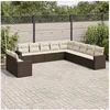 Image de Ensemble à Manger de Jardin avec Coussins 13 pcs, Table et Chaise de Terrasse, Meubles de Patio 3210590