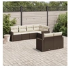 Image de Salon de Jardin avec Coussins 7 pcs, Canapés avec Pieds Réglables, Ensemble de Meubles d'Extérieur Patio Terrasse, 3219203