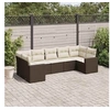Image de Salon de Jardin avec Coussins 7 pcs, Canapés avec Pieds Réglables, Ensemble de Meubles d'Extérieur Patio Terrasse, 3219383