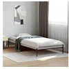 Image de Bedframe bewerkt hout en metaal grijs sonoma eiken 100x200 cm845029