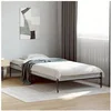 Image de Cadre de lit sonoma gris 90x190 cm bois d'ingénierie et métal, lit, lit d'invités, lit simple, meuble de chambre à 845054