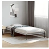 Image de Bedframe bewerkt hout en metaal grijs sonoma eiken 75x190 cm845059