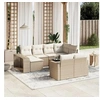 Image de Salon de jardin modulable 11 pieces resine tressee 62 x 65.5 x 69 cm