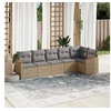 Image de Salon de Jardin avec Coussins 6 pcs, Canapés de Terrasse, Ensemble de Meubles de Patio, Mobilier d'Extérieur, Mélange 3225989