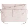 Image de Tour de lit bébé fille Baby's Only Happiness Rose 30x180 cm BO-105.042.096.50