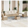 Image de Salon de Jardin avec Coussins 7 pcs, Canapés avec Pieds Réglables, Ensemble de Meubles d'Extérieur Patio Terrasse, 3251155