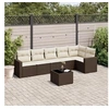Image de Salon de Jardin avec Coussins 7 pcs, Canapés avec Pieds Réglables, Ensemble de Meubles d'Extérieur Patio Terrasse, 3251340