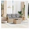 Image de Salon de jardin modulable GENERIQUE 4 pieces 3 personnes 62 x 55 x 69 cm resine tressee