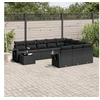 Image de Ensemble à Manger de Jardin avec Coussins 17 pcs, Table et Chaises à Dossier Rabattable, Meubles d'Extérieur Patio 3211783