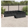 Image de Bois de Pin Massif Salon de Jardin 10 pcs avec Coussins Mobilier de Patio Meubles d'Extérieur Mobilier de Jardin 3097205