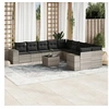 Image de Salon de Jardin 5 pcs avec Coussins Mobilier de Patio Ensemble de Meubles de Terrasse Mobilier d'Extérieur Aluminium 3115924