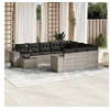Image de Salon de Jardin avec Coussins 13 pcs, Canapés avec Pieds Réglables, Ensemble de Meubles d'Extérieur Patio Terrasse, 3223986