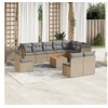 Image de Salon de Jardin avec Coussins 11 pcs, Canapés de Terrasse, Ensemble de Meubles de Patio, Mobilier d'Extérieur, 3256031