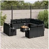 Image de Salon de Jardin avec Coussins 9 pcs, Canapés de Terrasse, Ensemble de Meubles de Patio, Mobilier d'Extérieur, Gris 3252767