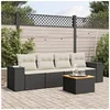 Image de Salon de Jardin avec Coussins 5 pcs, Canapés et Table de Terrasse, Ensemble de Meubles d'Extérieur Patio, Moderne, 3257652