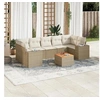 Image de Salon de Jardin avec Coussins 8 pcs, Canapés et Table de Terrasse, Ensemble de Meubles d'Extérieur Patio, Moderne, 3257689