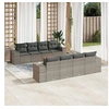 Image de Salon de Jardin avec Coussins 9 pcs, Canapés et Table de Terrasse, Ensemble de Meubles d'Extérieur Patio, Moderne, 3257698