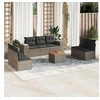 Image de Salon de Jardin avec Coussins 8 pcs, Canapés et Table de Terrasse, Ensemble de Meubles d'Extérieur Patio, Moderne, 3257733