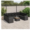 Image de Salon de Jardin avec Coussins 11 pcs, Canapés avec Pieds Réglables, Ensemble de Meubles d'Extérieur Patio Terrasse, 3224195