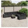 Image de Salon de jardin modulable rotin noir 11 pieces 62.0 x 62 x 69