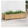 Image de Jardinière 100x30x25 cm bambou