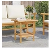 Image de Table basse 45x45x45 cm bambou, table d'appoint, bout de canapé, table d'accent, table de salon, table centrale, 366471