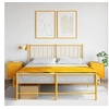 Image de Tables de chevet 2 pcs jaune moutarde 36x39x50,5 cm acier, armoire, armoire latérale, support de téléphone, table de 842917