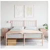 Image de Tables de chevet 2 pcs rose 36x39x50,5 cm acier 842925