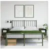 Image de Tables de chevet 2 pcs vert olive 36x39x50,5 cm, armoire, armoire latérale, mobilier de chambre à coucher, table de 843063