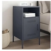 Image de Table de Chevet, Armoire de Lit avec Porte, Table de Nuit avec Compartiment, Armoire de Nuit Chambre à Coucher, 843070