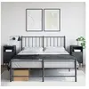 Image de Tables de Chevet 2 pcs, Armoires de Lit avec Porte, Tables de Nuit avec Compartiment, Armoires de Nuit Chambre, 843071