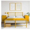 Image de Tables de Chevet 2 pcs, Armoires de Lit avec Pieds, Tables de Nuit avec Tiroirs, Armoires de Nuit Chambre, Jaune 843085
