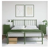 Image de Tables de Chevet 2 pcs, Armoires de Lit avec Pieds, Tables de Nuit avec Tiroirs, Armoires de Nuit Chambre, Vert Olive 843087