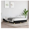 Image de Cadre de lit sans matelas noir 120x190 cm tissu 3269614