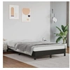 Image de Cadre de lit sans matelas noir 120x190 cm similicuir 3269619