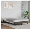 Image de Cadre de lit sans matelas gris 120x190 cm similicuir 3269623