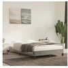 Image de Cadre de lit sans matelas gris clair 120x190 cm velours 3269625