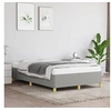 Image de Cadre de lit sans matelas gris clair 120x190 cm tissu 3269638