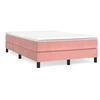 Image de Boxspring met matras fluweel roze 120x190 cm3269682