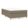 Image de Boxspring met matras stof taupe 120x190 cm3269694