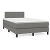 Image de Sommier à Lattes de Lit avec Matelas, Lit Rembourré, Lit Double, Lit Adulte de Chambre à Coucher Intérieur, Moderne, 3269717