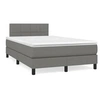 Image de Sommier à Lattes de Lit avec Matelas, Lit Rembourré, Lit Double, Lit Adulte de Chambre à Coucher Intérieur, Moderne, 3269724