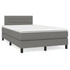 Image de Sommier à Lattes de Lit avec Matelas, Lit Rembourré, Lit Double, Lit Adulte de Chambre à Coucher Intérieur, Moderne, 3269731