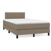 Image de Boxspring met matras stof taupe 120x190 cm3269741