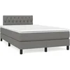 Image de Sommier à Lattes de Lit avec Matelas, Lit Rembourré, Lit Double, Lit Adulte de Chambre à Coucher Intérieur, Moderne, 3269745