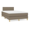 Image de Sommier à Lattes de Lit avec Matelas, Lit Rembourré, Lit Double, Lit Adulte de Chambre à Coucher Intérieur, Moderne, 3269762