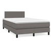 Image de Sommier à Lattes de Lit avec Matelas, Lit Rembourré, Lit Double, Lit Adulte de Chambre à Coucher Intérieur, Moderne, 3269811