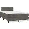 Image de Sommier à Lattes de Lit avec Matelas, Lit Rembourré, Lit Double, Lit Adulte de Chambre à Coucher Intérieur, Moderne, 3269832