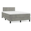 Image de Sommier à Lattes de Lit avec Matelas, Lit Rembourré, Lit Double, Lit Adulte de Chambre à Coucher Intérieur, Moderne, 3269837